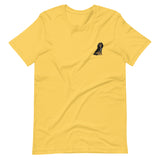 team black & tan | embroidered unisex cavalier king charles spaniel tshirt