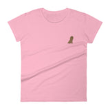team ruby | women's embroidered cavalier king charles spaniel t-shirt