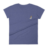 team blenheim | women's embroidered cavalier king charles spaniel t-shirt