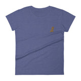 team ruby | women's embroidered cavalier king charles spaniel t-shirt