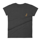 team ruby | women's embroidered cavalier king charles spaniel t-shirt