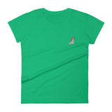 team blenheim | women's embroidered cavalier king charles spaniel t-shirt