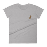 team ruby | women's embroidered cavalier king charles spaniel t-shirt