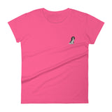 team tri | women's embroidered cavalier king charles spaniel t-shirt
