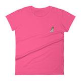team blenheim | women's embroidered cavalier king charles spaniel t-shirt
