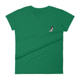 team tri | women's embroidered cavalier king charles spaniel t-shirt