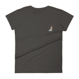team blenheim | women's embroidered cavalier king charles spaniel t-shirt