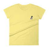 team tri | women's embroidered cavalier king charles spaniel t-shirt