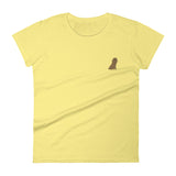 team ruby | women's embroidered cavalier king charles spaniel t-shirt