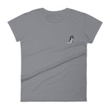 team tri | women's embroidered cavalier king charles spaniel t-shirt