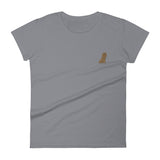 team ruby | women's embroidered cavalier king charles spaniel t-shirt